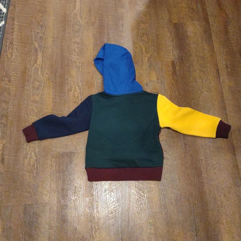 NWT Polo by Ralph Lauren Kids 4 Toddler Hoodie with Bear Design‎
